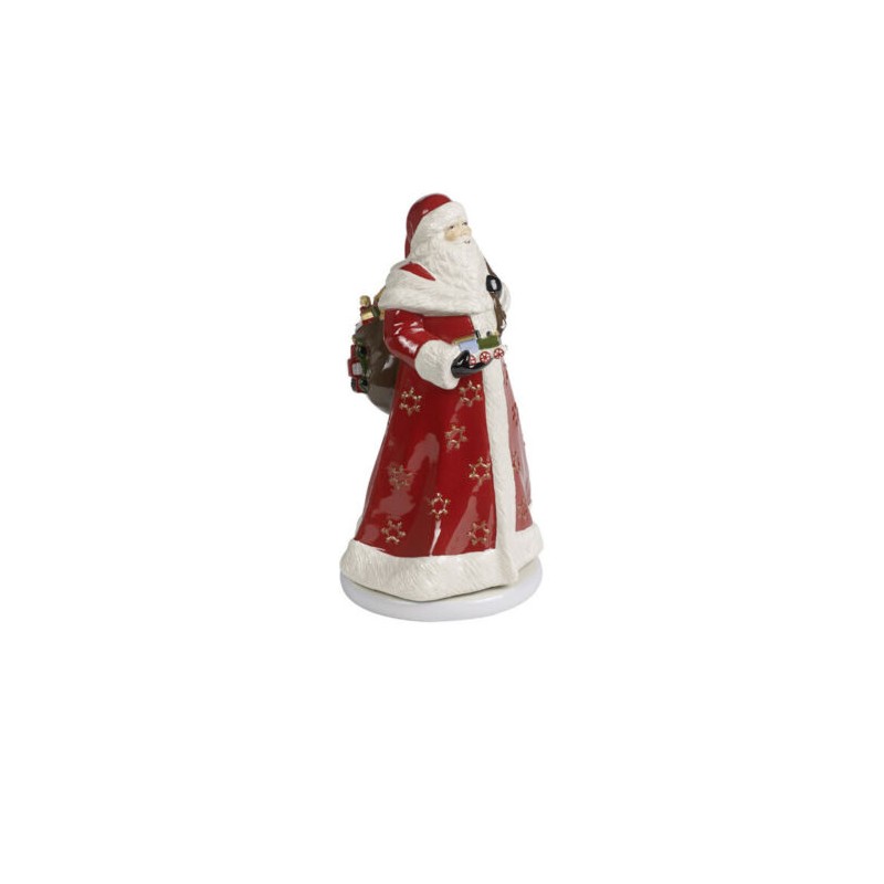 Villeroy & Boch, Babbo Natale rotante in porcellana con carillon
