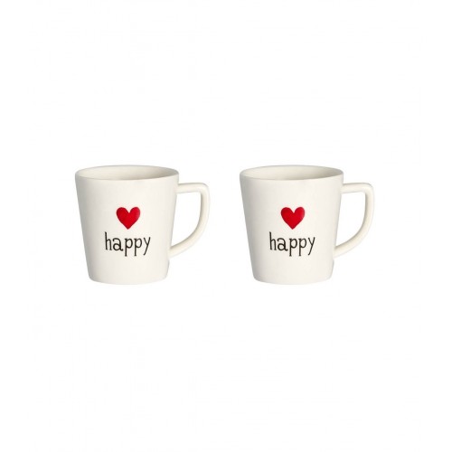 SimpleDay set 2 tazzine espresso happy