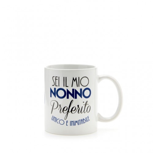 PiùForty Tazza "Sei il mio nonno preferito unico e inimitabile"