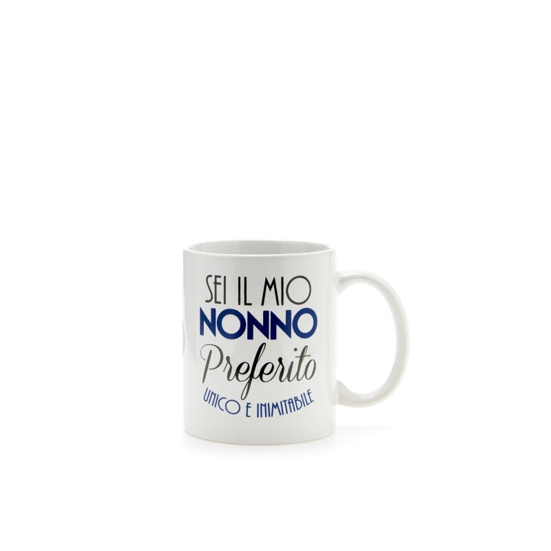 PiùForty Tazza "Sei il mio nonno preferito unico e inimitabile"