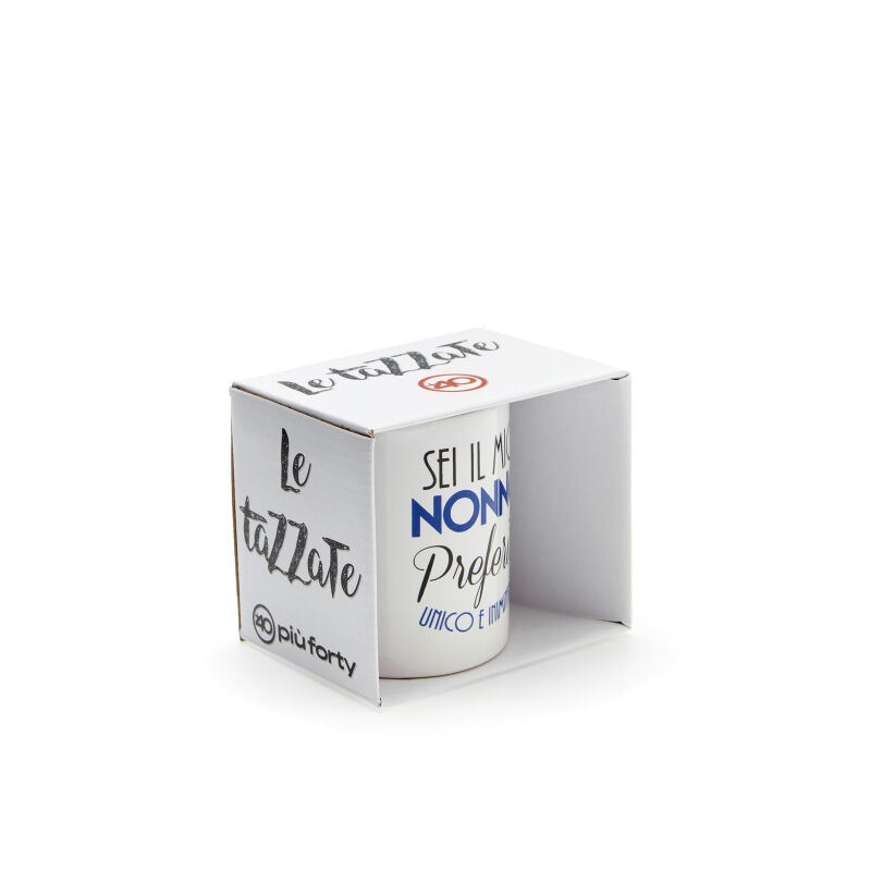 PiùForty Tazza "Sei il mio nonno preferito unico e inimitabile"