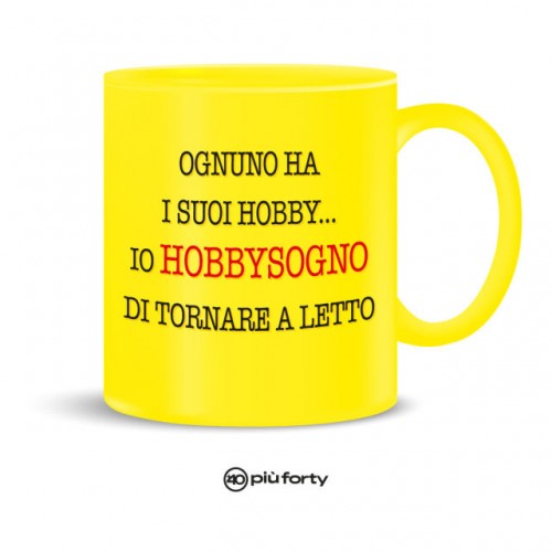 PiùForty Tazza "Hobbysogno"