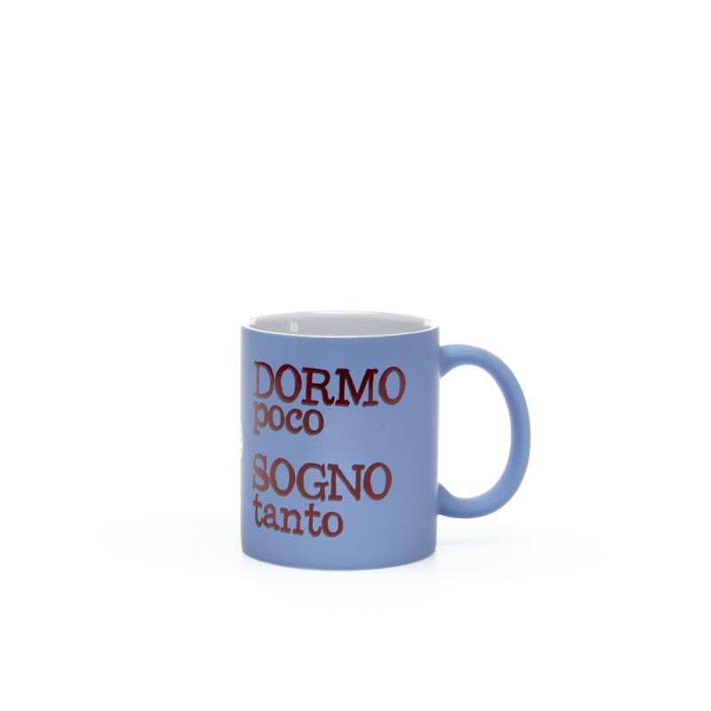PiùForty Tazza "Dormo poco Sogno tanto"